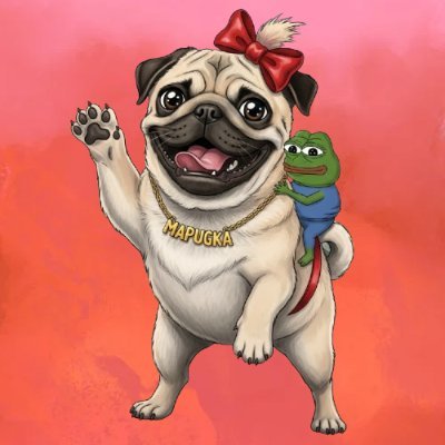 mapugka's profile picture. Hello, I'm MAPUGKA 🐾👑! Born a tiny charm 🥰, I instantly conquered the world with my cute face and bow 🎀. I love to smile 😁, say "ups" 🐶, and collect meme!
