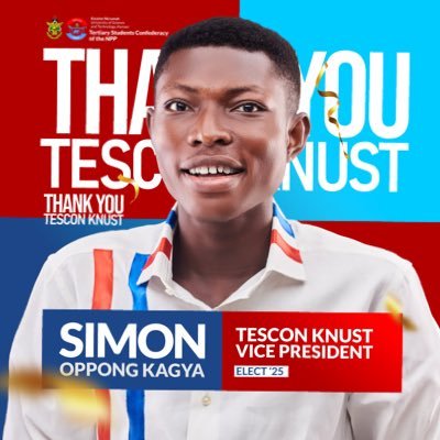|TESCON KNUST VICE PRESIDENT ||THE 64TH KNUST SRC WELFARE COMMISSIONER || A PATRIOT🇬🇭🇳🇱🐘