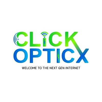 ClickOpticx's profile picture. lick Opticx brings you intense-fast Fiber & Wireless Internet at unbeatable prices! From homes to businesses, we keep you connected 24/7.