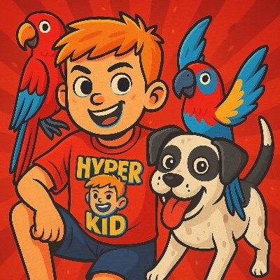HyperKidGang's profile picture. Hi, I’m Hyper Kid, A YouTuber who’s aiming for 2K subscribers, but I do want to use other social media apps just in case. Follow and Subscribe to me pls! Ty! ✌️