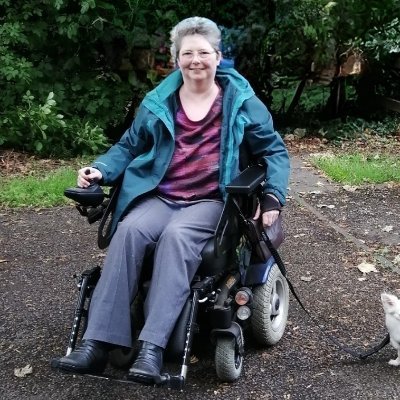 Love games, sci fi books and zooming in my wheelchair with my dog. Ex mathematician, still hopelessly a nerd. Mostly housebound due disability/illness