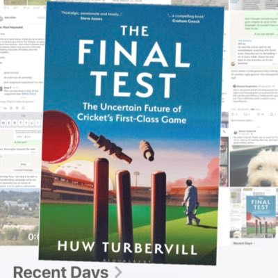 🏏 Editor @thecricketermag 📰 Here since 2015 after 15 yrs 🗞️ at The Telegraph. My 📖s: The Toughest Tour (2010) & The Final Test (2025). I ❤️ county/Test 🏏