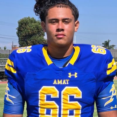 6' 260lb OL RG/DL DT #66
3.5 GPA
freshman
Class of 2029
@amat_fooball varsity