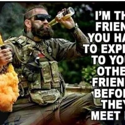 CKovolski78306's profile picture. retired tool n die repairman,
U.S Air Force terminal ordinance delivery specialist(tacp). husband,father, grandpa conservative patriot, my pronoun is Sargent