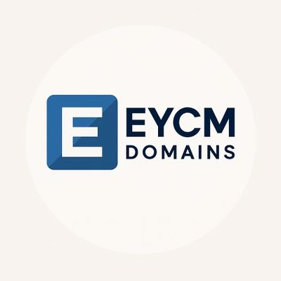 EYCMDomains's profile picture. EYCM Domains | Investing in Premium .com & .ai Names | Focused on AI, Tech & Finance | Connecting brands with their perfect digital identity.