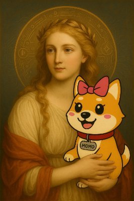 Prophetess of profits.
Whisperer of charts.
Believer in $MOMO, $DOWGE and $UFD.