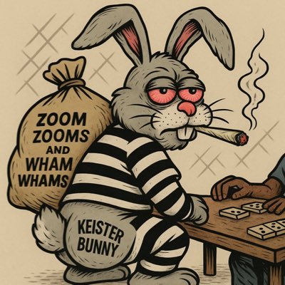 KeisterBunny_UK's profile picture. “From jumpsuits to spacesuits 🚀 From prison cells to moon bags. The last charge of God’s immortals. We rise, we ride, we echo into eternity. #KBArmy 🐇”