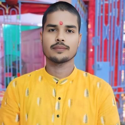 Shubhamjhaind's profile picture. धर्मो रक्षति रक्षितः🚩 | युवा मोर्चा मंo अध्यक्ष @BJYMBIHAR | लाभार्थी संपर्क अभियान मंडल संयोजक(2024-25) | #ABVP | @RSSorg || @BJP4INDIA | #मैथिल |