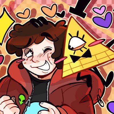 🛸 Mikey Pines-Cipher┆ Bill Cipher’s husband !! ☆ Profile
