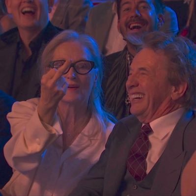 meryl streep and martin short’s pr manager while being mentally somewhere else