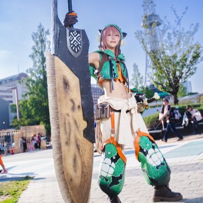 関西でたまにコスする人。武器製作大好きな自作レイヤー。造形勉強中。モンハン/ ccさくら/ ポケモン/ツバサ/ xxxHolic / H×H/ デジモン/ あつ森 / FT…etc🍻☕️♡返信遅め。どうでもいいこと呟く日常垢🏝️→@aoidaboku