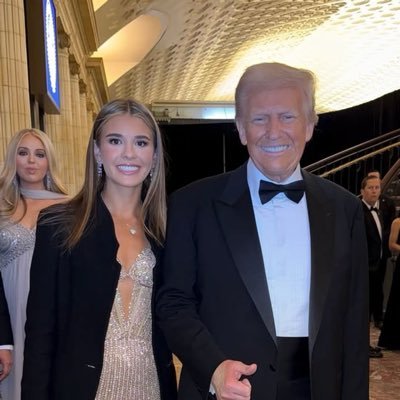 Grand Daughter of Trump. Thanks for the love and support Y'all. We hold you in high regard, and we share the belief that America must be great again🇺🇸