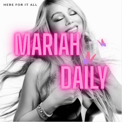Mariah Carey daily updates.
This is unofficial account, NOT affiliated with Mariah Carey or her team.
Instagram : Mariah daily