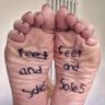 feetandsoles5's profile picture. PROMO PAGE

I AM NOT PIG OR SLAVE! 

I just post the beautiful people of the foot fetish community. NO NEGATIVITY

banner @Emmac_xxx1

profile @feetluv999