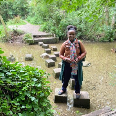 Forty-something year old woman working for a cause and purpose.