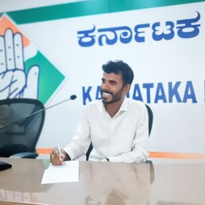 KPCC social media president Sandur taluk And social worker