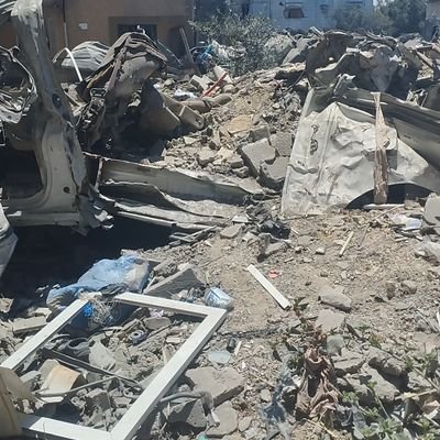 I am Moaz from Gaza, part of a family of seven. The occupation bombed the house where my family and I live.