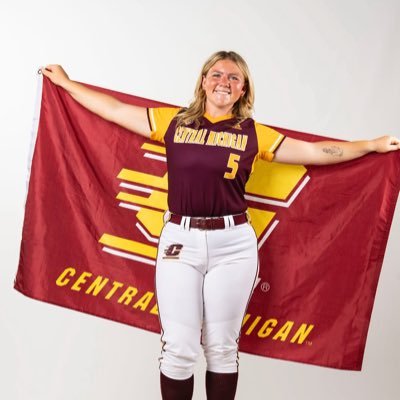 Central Michigan Softball Commit 🔥🆙, RH C/Corners, 1.62 Pop, TN Mojo 18u Malito #10| Freeport 🥨 2026 | 4.1 GPA 2nd Team All State