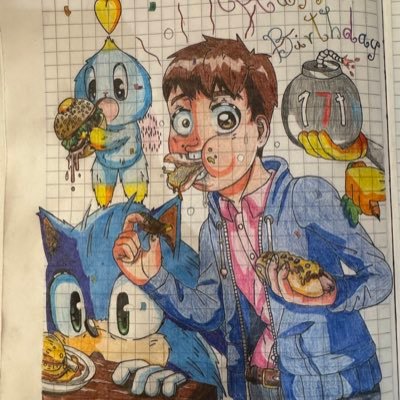 Soy caricaturista,matematico, defensor de las causas justas, fanatico de los video juegos y de sonic, me gusta aprender