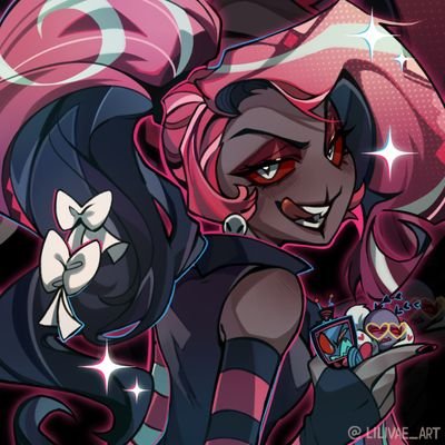 ImTheBestSin's profile picture. Velvette (roleplayer) from Hazbin Hotel 
she/her 
Feel free to DM me to chat 
23
pansexual 
NSFW/SFW 🔞 
Minors DNI 
No art I use is mine!
Bi- female lean