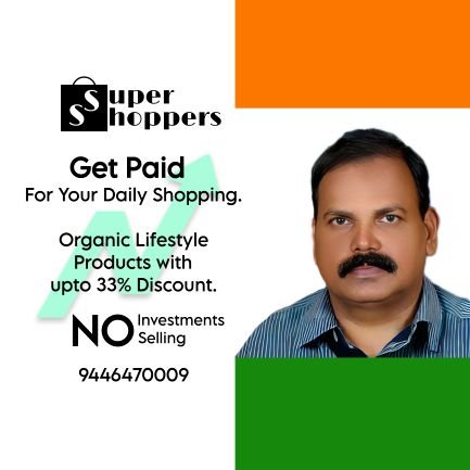 Air Force Veteran.
Organic Lifestyle Promoter.
Get Paid For Your Daily Shopping.
NO SELLING. NO INVESTMENTS.
Mob/WA/Telegram : 9446470009.