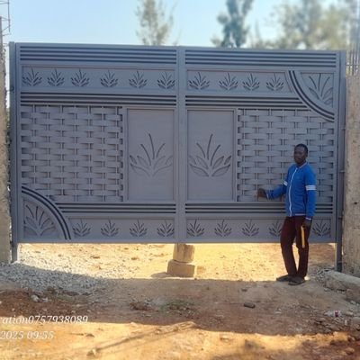 We do all welding products: gates,windows, doors, water towers, balconies and staircase grill, furnitures, godowns etc call or WhatsApp through 0757 938089