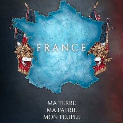 100% 🇫🇷, Un Juste ✝️.🙏 🇮🇱/ ❤️: La FRANCE. Adhèrent RN et R ! Vacciné contre ma volonté ! ❤️ Stade Toulousain |
Vive les patriotes !