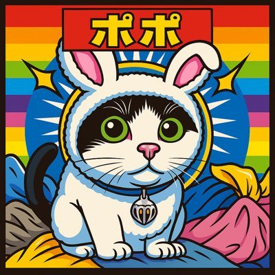 mitami_co's profile picture. ハチワレの保護猫  甘えん坊です。