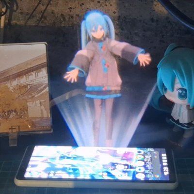 台湾人Maker|ニコ技部で自作立体投影装置を使い二次元を召喚中|出展:MF台北/東京多数|参戦:MIKU EXPO'19台湾/マジミラ'25大阪|YT Musicミク再生時間:世界上位0.25%|ホロライブも好き