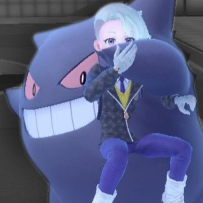 どこぞのゲンガーことウーパーです。ゴーストタイプ統一で対戦。ポケモンの撮影。ゲンガーに拉致されている。