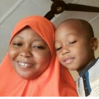 Simple, hard working mama,
religion Islam, fashion designer, bedsheets, Garri combo, Hijab.