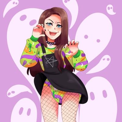 ~☠️Dead☠️~•~👻Spooky👻~•~🎀Little🎀~
~She\Her~Aromantic~Customs (Open)~♡~ Stuck in diapers til Oct 4th, 2026~♡~18+~♡~Cozy vibes~♡~