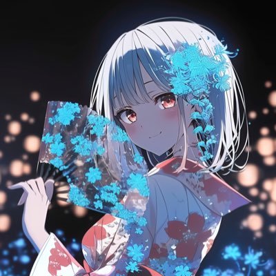 AIイラストの投稿をしております♪ 銀髪の子の名前は漢字は【彩羽】で読み方は【いろは】です✨いつも仲良くして頂いてる方ありがとうございます❤️無言フォロー失礼します🙇♀️Instagramもしてるのでよろしくお願いします🌸