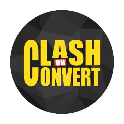 clashorconvert's profile picture. Clash your opinions. Convert your mindset.