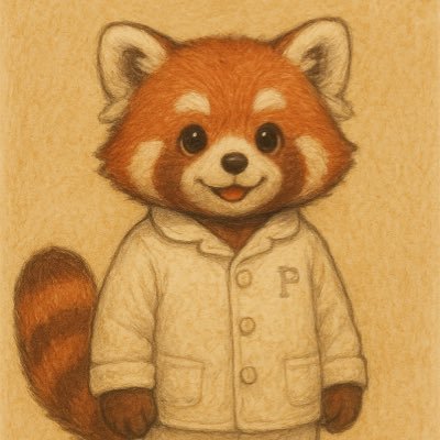 Lesserpanchan's profile picture. 赤ちゃんレッサーパンダぱん！AI絵をあげていくぱん！