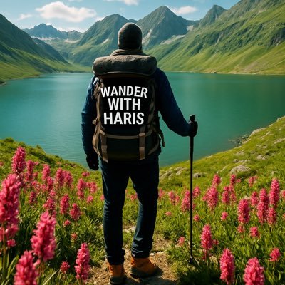 WanderWithHaris's profile picture. Public Servant Deptt Of FCS&CA JK 🌾 (Salafi) Alpinists Adventurer 🧗Hiking 🚶 “Embrace The Wild, Ignite Your Spirit, And Let Adventure Be Your guide.”