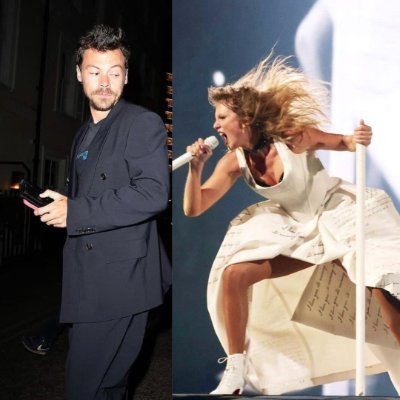 Loafing him was bread. Harry Styles, Taylor Swift, and other obsessions. In my showgirl era. 🧡💚❤️🔥