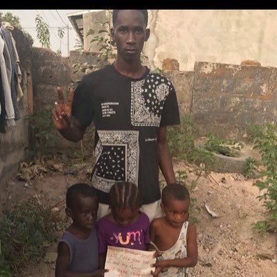 I live here with my younger siblings. I am a dropout student of school