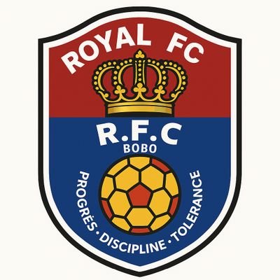 RoyalfcB's profile picture. compte officiel :@royalfc.bobo
club professionnel-D2 Burkina 🇧🇫 
⚽ Formation & Développement des talents
💪 Progrès • Discipline • Tolérance
