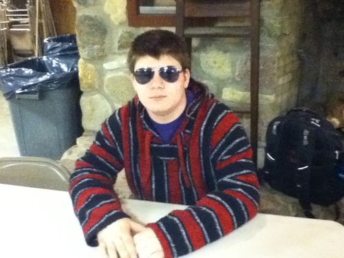 18 year old senior at the not so prestigious Shenandoah High School