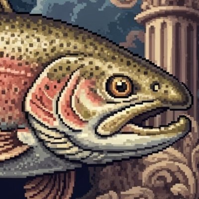 baroquetrout's profile picture. too posh for your pond. pfft