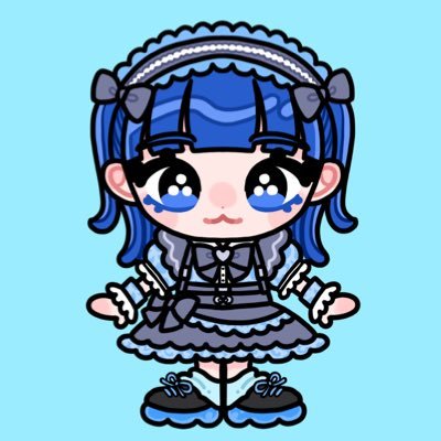 🍭メイドカフェ @sweet_macaron_ /📍上野・御徒町 /青髪ボブ×八重歯×152cm⸝⋆ マイペースなオタク系メイドです✎ /@krk__rmn