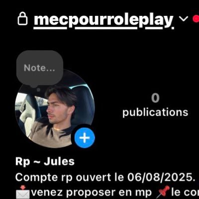 MecRp_Insta's profile picture. Ancien compte MecPourRolePlay