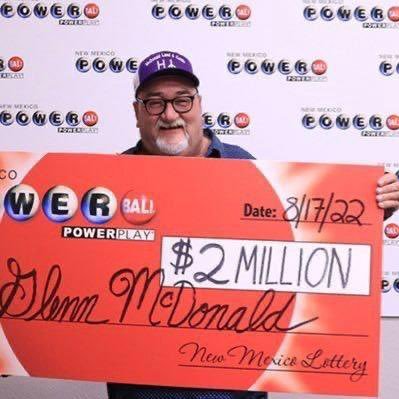New Mexico winner of $2 million Powerball jackpot lottery and i'm giving back to the society by paying credit card debts.