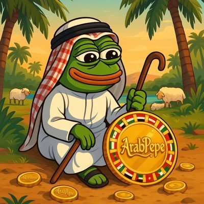 theArabpepe's profile picture. The first meme coin inspired by Arab culture 🐸🌙