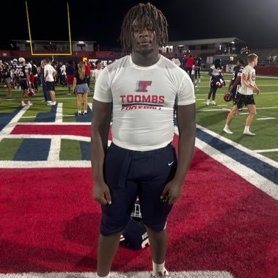 6'5 308 Defensive Tackle Toombs County High School C/O 2028. IM COMING 👀. 247 4⭐️ Defensive Lineman