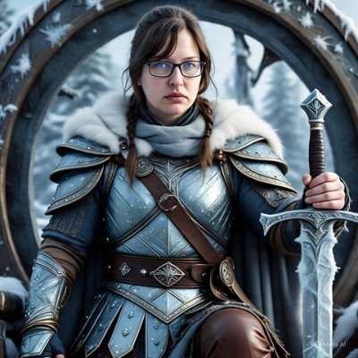My name is Kai and I am a seer warrior. Image is by Meta AI of myself in real life with Viking Warrior vibes!