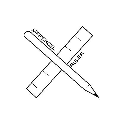 mrpencilruler's profile picture. I scribble with a pencil, pen and ruler. Digital font by Blambot.
