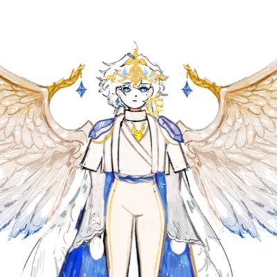 It had wings and a crown, and was birthed from an egg, androgynous in nature. | pfp by @SeptembersChoco