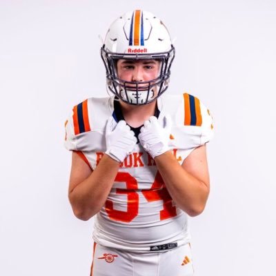 Brook Hill School Class 2027 • Christian Athlete • A Honor Roll • 16 yrs old • 5’11 • 197lbs • MLB & TE / F back • NCAA ID# 230589397 • Cell 903-330-3112